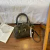 Bolsa de Ante Flocado para Mujer 2026 Nuevo Otoño Retro Gorpcore para el Trabajo Pequeña Bolso de Hombro Cruzado