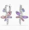 Colar Grande Libélula Shijia Cristal Austríaco Pulseira Feminina Brincos Não Desbotam Anel Ariana Novo Estilo
