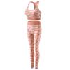 Padrão Camuflado Sensação de Pele Nu Skin Secagem Rápida Respirável Capa para Roupa Íntima Esportiva Descompressão Sem Aro de Aço Confortável Conjunto de Roupa Íntima Esportiva Feminina