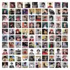 99 Peças de Pacotes de Emoticons de Yan Haoxiang, Adesivos Divertidos de Frases de Texto com Personalidade para Adolescentes, Decoração de Caderno e Capa de Celular