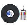 DIY Simulação Vinil Record Presente de Aniversário Graffiti Personalidade Criativa Ornamentos Decorativos Decoração de Parede Quarto Convidado