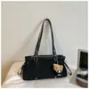 Bolsa de mão retrô estilo executivo para mulheres, nova coleção outono 2026, bolsa de ombro moderna e de grande capacidade, bolsa tote estilosa e bolsa de ombro da moda