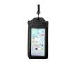Bolsa Impermeable para Teléfono Móvil de Playa para Exteriores Impermeable Nivel 8 Tpu Transparente Rafting Buceo Natación Pantalla Táctil Funda Impermeable