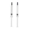 En stock cabello rápido 3ml Luer lock jeringa de vidrio precargada ácido hialurónico agua luz aguja tubo material de embalaje de belleza