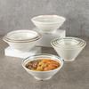 Kaibaiya Dou Li Tazón Imitación Porcelana Tazón para Sopa de Fideos con Carne Tazón para Polvo Tazón para Ramen Malatang vajilla de melamina tazón grande tazón de plástico