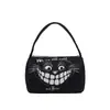 Bolso de Axila Divertido de Gato, Versátil para Viajes Diarios y Uso Diario, Adecuado para Trabajadores y Estudiantes Universitarios, Bolso de Mano de Axila de Nicho a la Moda