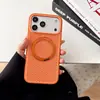 Capa de Celular Respirável com Malha para Dissipação de Calor e Suporte para iPhone 17 Pro Max Apple 16 Capa Protetora Magnética Rotativa