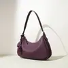 Bolso Nuevo de Luna Nicho para Mujer Festival de Primavera 2026, Bolso de Hombro de Albóndiga a la Moda Estilo Francés, Bolso de Axila de Alta Gama para Viajes, Piel Genuina