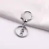 Cadena de Cuatro Secciones Dragón Redondo Transfronterizo con Hebilla de Figura de Ocho Anillo Plano Juego de Tres Piezas Llavero Muñeco de Juguete DIY Accesorio de Hebilla para Colgar