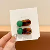 Clipes de franja atacado Yiwu outono e inverno, presilhas de cabelo elegantes Maillard, presilhas BB requintadas de alta qualidade, grampos de cabelo, acessórios de cabelo femininos, adereços de cabeça