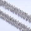 Fábrica en stock ventas directas Super Flash cadena de garras de pedrería galvanoplastia cadena de diamantes soldadura cadena de flores de pedrería cadena de código comercio exterior Nuevo