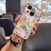 Adecuado para Funda de Teléfono Móvil Itel, Simple Anime Carcasa Blanda Silicona Juventud Nueva Tendencia Textura Borde Completo Dibujos Animados Femenino