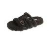 Guyun 2026 Novas Pantufas Fofas da Moda para Mulheres, Planas Casuais para Uso Externo, Pantufas de Algodão Preguiçosas com Tira de Fivela, Design de Tira Única