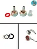 Accesorios para dispensador de cerveza Máquina de cerveza de barril Máquina de cerveza de barril Conector de llenado de pozo de placa tipo S
