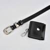 Bolso de Cintura de Cuero Genuino Nuevo Estilo Coreano para Mujer, Bolso Mini de Cintura Todo en Uno con Cinturón para Mujer
