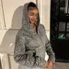 Chaqueta corta retro estilo americano con estampado de leopardo, sudadera con cremallera, corte ajustado para mujer, entallada a la cintura, chaqueta corta casual americana, al por mayor