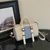 Bolso bandolera unisex nuevo, elegante y versátil, ligero, de gran capacidad, casual y adecuado para ir al trabajo; una bolsa de mano sencilla