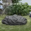 Tapa de alcantarilla Decoración Fibra de vidrio Escultura de piedra falsa Adorno Jardín Paisajismo Equipo de embellecimiento Tapa