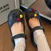 Abalorios para Zapatos de Lunares Retro Corazón Colorido Zapatos de Ballet Zuecos Dibujos Animados Lindos Hebilla de Zapato Dopamina Accesorios Decorativos