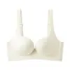 Ropa Interior para Mujer Busto Grande Hace que el Busto Pequeño Parezca Más Pequeño Estilo Delgado Talla Grande Sujetador de Copa Completa Anticaída Sin Costuras Recoge el Flanco Sujetador para Mujer Verano