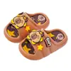 Pantuflas de Verano para Niños Kapibala para Niños y Niñas, Suela Suave Antideslizante, Lindas Chanclas de Baño para Niños, Chanclas de Playa