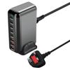 Cargador de Nitruro de Galio de 600W Puerto Único PD140W Adaptador de Nitruro de Galio Cargador PD Multipuerto de 268W
