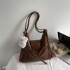 Bolso Retro de Gran Capacidad para Mujer 2025 Otoño e Invierno Nuevo Bolso de Hombro Bolso Cruzado Multifuncional Mochila para Estudiante y Viajero