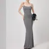 2026 Malla Elástica Alta Ligera con Caída Acetato Modal Ropa Moldeadora Adelgazante Vestido tipo Slip Kardashian