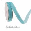 1cm cinta de flocado nueva embalaje de caja de regalo accesorios de ropa lazo joyería hecha a mano cuerda para el cabello terciopelo