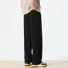 Calça de veludo cotelê masculina Amazon/AliExpress/TikTok/temu calça reta solta calça casual masculina
