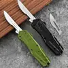 Cuchillo de Utilidad Multifuncional, Cuchillo Telescópico, Herramienta Portátil de Arte Transfronteriza, Para Cortar Papel y Desempaquetar, Cuchillo de Defensa Personal para Campo al Aire Libre