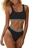 Traje de Baño Bikini de Playa para Mujer Multicolor Nuevo 2026 Traje de Baño Estilo Chaleco Transfronterizo Amazon
