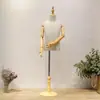 Maniquí Infantil de Medio Cuerpo para Niños Pequeños Estante de Exhibición de Ropa Tienda de Ropa Infantil Ventana con Soporte de Maniquí de Cabeza