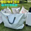 Bolsa de almacenamiento para edredón engrosada de capacidad extragrande, bolsa para empacar mudanzas, bolsa de equipaje para ropa, bolsa de mano para dormitorio para estudiantes