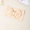 Accesorios para el cabello infantiles transfronterizos de Amazon: Diadema ancha de nailon suave y cómoda con forma de lazo, diseñada para proteger la fontanela de bebés y niños pequeños