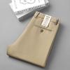 Pantalones Casuales de Primavera 2025 para Hombre Nuevo Pierna Recta Moda Versátil Gama Alta Clásico Negocios Caída Larga