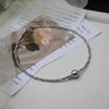 Collar de Cristal Austriaco Perla Shijia Polvo de Diamante Cadena Clavícula Cristal Grande Impecable Cadena Corta de Perlas