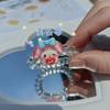 Sanrio dibujos animados amor línea telefónica Anillo para el pelo goma pequeña para enviar a amigas para enviar novio Cuerda para la cabeza doble propósito