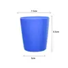 Vasos Apilables de Plástico Grueso y Coloridos para Niños, Vasos Portátiles Resistentes a Altas Temperaturas para Uso en Casa, Vasos Portátiles de una Sola Capa para Bebidas para Niños