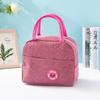 Bolsa para Lonchera, Bolsa de Almuerzo Aislada, Bolsa de Almuerzo para Estudiantes, Impermeable y a Prueba de Aceite, Bolsa para Comidas para Trabajadores de Oficina, Bolsa Espesa de Papel de Aluminio