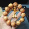 Venta al por mayor run hielo a través de Madera de Dragón de Sangre de Emperador completo a través de ámbar pulsera de 20 mm para hombres y mujeres pulsera de cuentas