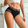 Pantalones Cortos Deportivos de Cintura Alta Estilo Europeo y Americano Shein Amazon Temu Transfronterizos con Letra Amor Boxer Casual para Mujer