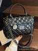 Bolso de Cadena de Diamantes para Mujer Gran Capacidad 2025 Nuevo Nicho Primavera y Verano Bolso de Hombro Único Cruzado Bolso Casual tipo Satchel Bolso para Ropa de Trabajo