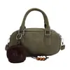 Bolso pequeño estilo retro para mujer, nueva colección de verano 2026, bolso cruzado de moda con un diseño chic y elegante, similar a un bolso de boliche
