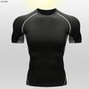 Camiseta ajustada para chicos, manga corta, manga larga, pantalones cortos, secado rápido, alta elasticidad, ropa interior deportiva