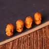 Sandalia Natural Barbie Sándalo Divertido Dibujos Animados Cuatro Pequeños Budas Tejido Hecho a Mano DIY Colgante para Coche Colgante para Teléfono Pulsera Accesorios Joyería