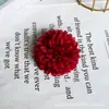 Flor de Simulação Bola de Ping Pong Crisântemo Cabeça de Crisântemo Decoração de Casamento Hortênsia Decoração de Casamento Artesanato de Flores Artificiais Melaleucas DIY