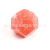 Dados Poliedros Rojos Sandía Sintéticos con Números Grabados Set de Dados para Juego Dungeons and Dragons Dnd Z04