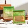 Bolsa de embalaje para pan de molde de 450g bolsas para bagels pan horneado bolsa para comidas pan de molde bolsa autosellante bolsa de embalaje para croissants en rodajas