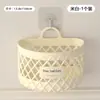 Estante de almacenamiento para cestas colgantes, cesta de almacenamiento multifuncional para cocina, baño e inodoro, una solución de almacenamiento para habitaciones de estudiantes